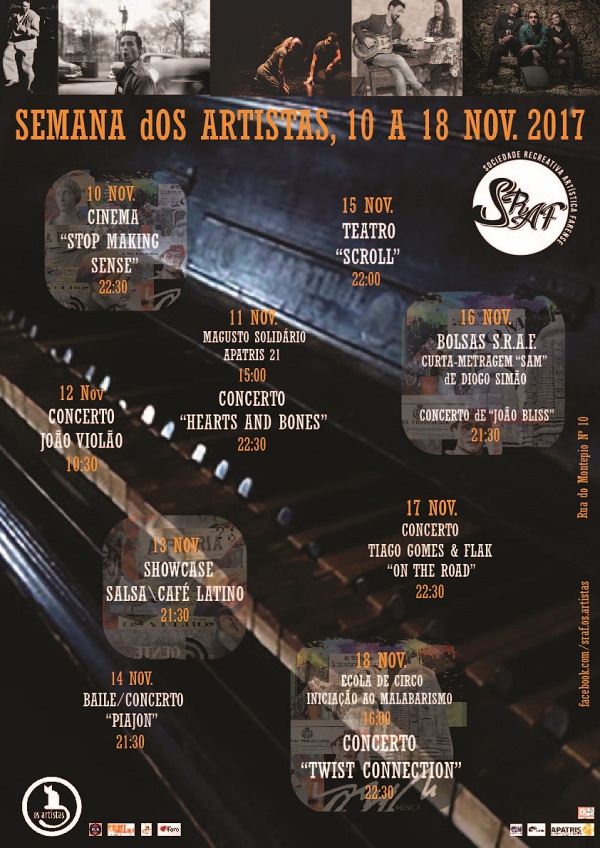 Semana Artistas Cartaz Semana Artistas Cartaz