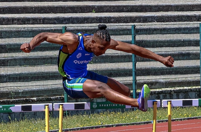 Ussumani Djumo Shines with Gold at Lisbon Athletics Meeting After Albufeira Success